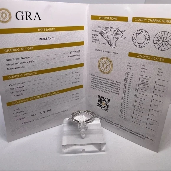 Moissanite Criss Cross Ring Band X Ring Wedding Eternity 925 18K White Gold 1 Ct - Picture 2 of 12